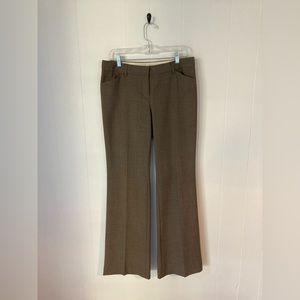 2007 Express Mid-Rise Bootcut Editor Pant Medium Brown